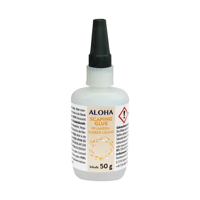 ALOHA Scaping Glue, Pflanzenkleber Liquid, 50 g Flasche
